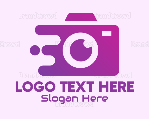 Purple Camera Service Logo