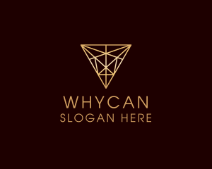 Modern Geometric Triangle Logo