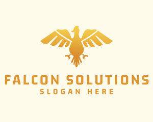 Golden Bird Sigil logo design