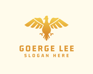 Eagle - Golden Bird Sigil logo design