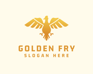 Golden Bird Sigil logo design