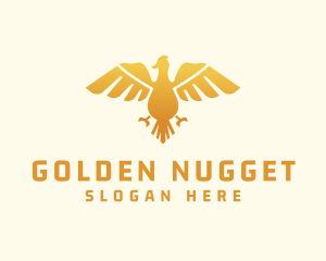 Golden Bird Sigil logo design