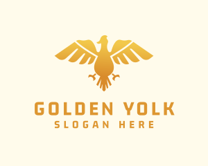 Golden Bird Sigil logo design