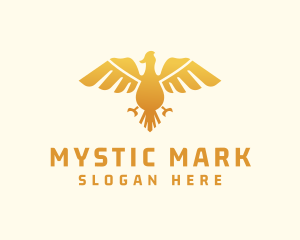 Golden Bird Sigil logo design