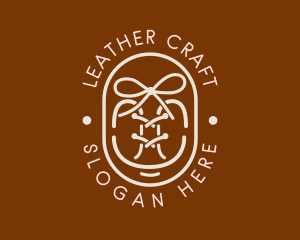 Leather - Cute Leather Shoelace logo design