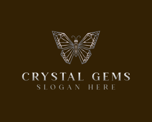 Butterfly Gem Boutique logo design