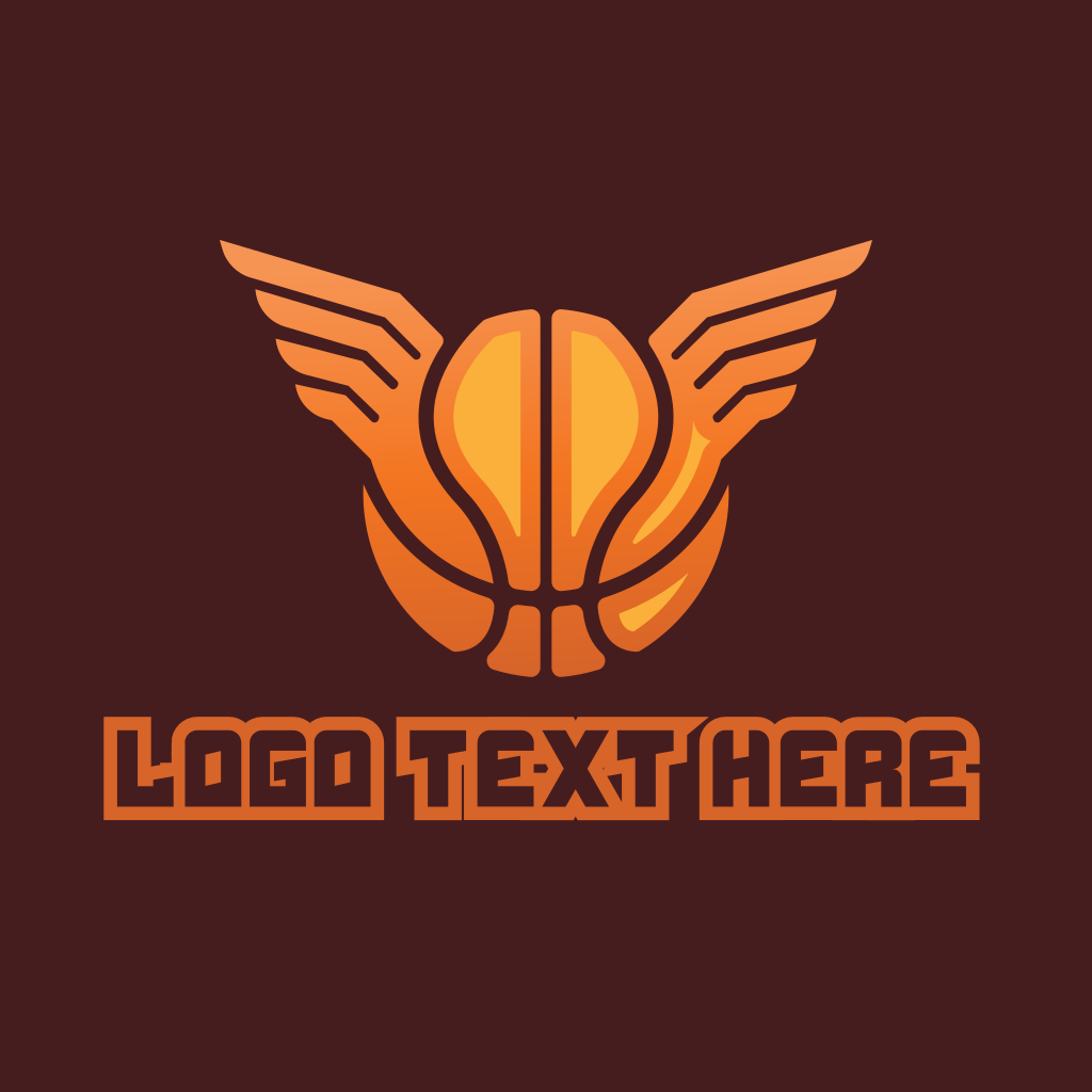 Basketball Wings Logo | BrandCrowd Logo Maker