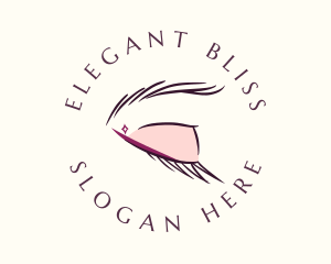 Feminine Eyelashes Salon Logo