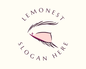 Feminine Eyelashes Salon Logo