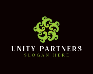 Cooperation - Community People Foundation logo design