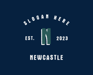 University - Rustic Casual Business logo design