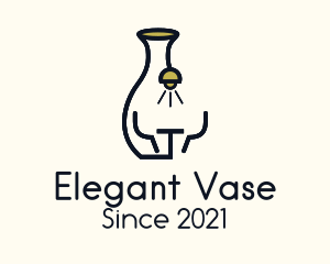 Vase Diner Restaurant  logo design