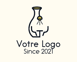 Vase Diner Restaurant  logo design