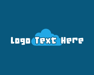 Weather App - Playful Sky Cloud logo design