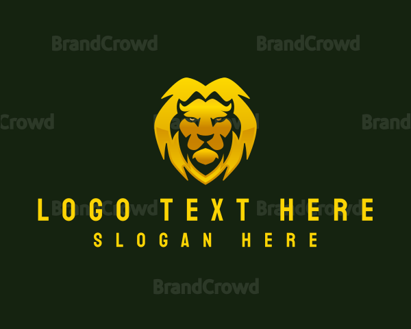 Safari Wild Lion Logo