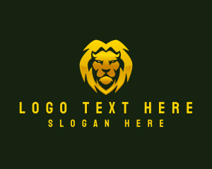 Wild - Safari Wild Lion logo design