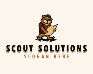 Scout - Adventure Bear Camper logo design