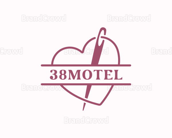 Needle Thread Sewing Logo