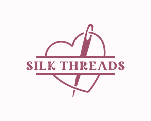 Needle Thread Sewing logo design