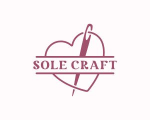 Needle Thread Sewing logo design