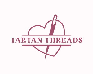 Needle Thread Sewing logo design