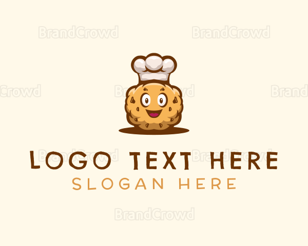 Cookie Baker Chef Logo