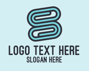 Paper Clip Supplies logo design