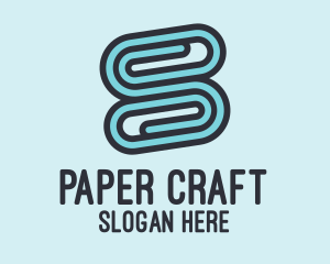 Paper Clip Supplies logo design