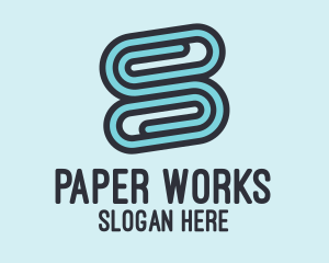 Paper - Paper Clip Supplies logo design