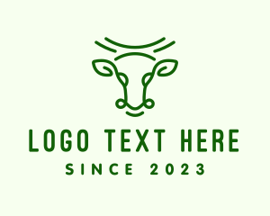 Rancher - Animal Livestock Cow logo design