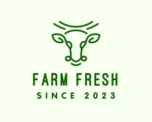 Animal Livestock Cow  logo design