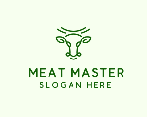 Animal Livestock Cow  logo design