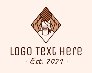 Coffee Shop - Diamond Mountain Coffee logo design