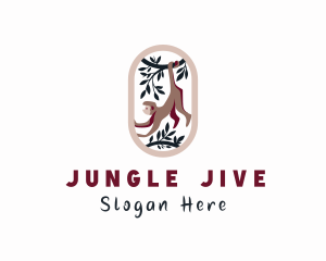 Monkey - Jungle Nature Monkey logo design