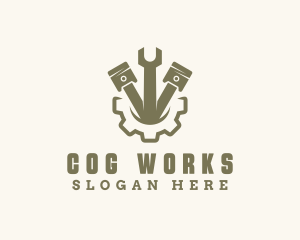 Industrial Cog Tools logo design