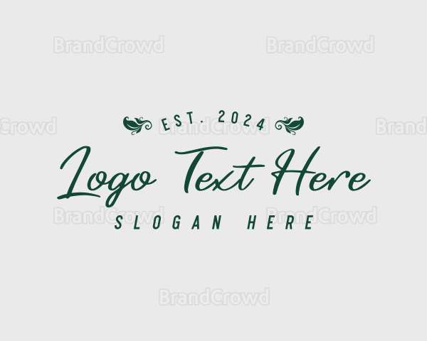 Elegant Foliage Garden Logo