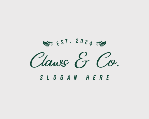 Elegant Foliage Garden Logo