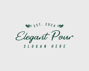 Elegant Foliage Garden logo design