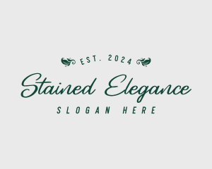 Elegant Foliage Garden logo design