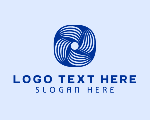 Blue - Modern Wave Agency logo design
