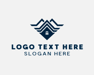 Home - Home Window Roofing logo design