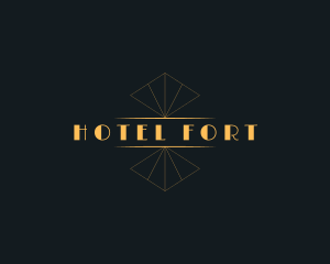 Elegant Stylish Hotel logo design