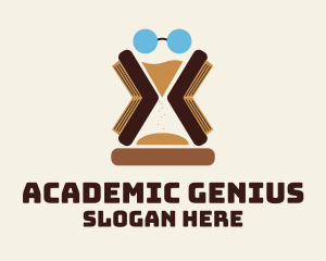 Professor - Book Reading Time logo design