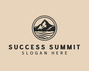 Mountain Summit Lake logo design