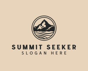 Mountain Summit Lake logo design