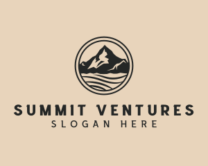 Mountain Summit Lake logo design