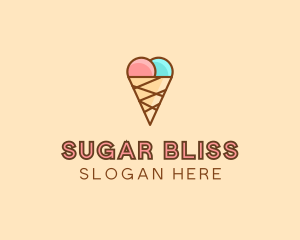 Sweets - Sweet Ice Cream Cone logo design