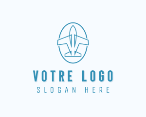 Logistics - Airline Plane Aviation logo design