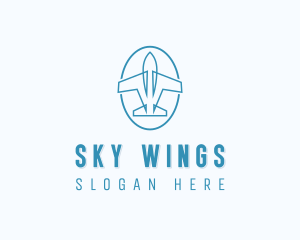 Airline - Airline Plane Aviation logo design