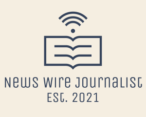 Wi Fi Newspaper logo design